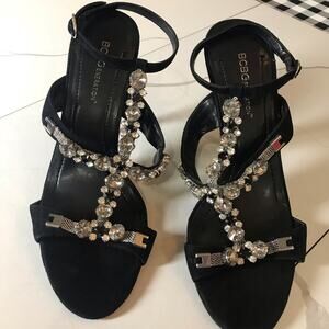 BCBGeneration rhinestone heels NWOB